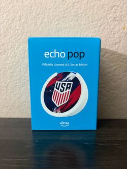 Amazon Echo Pop Officially Licensed FIFA Soccer U.S. Soccer Limited Edition