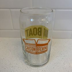 Carton Brewing Brewery Boat 16oz. Pint Glass