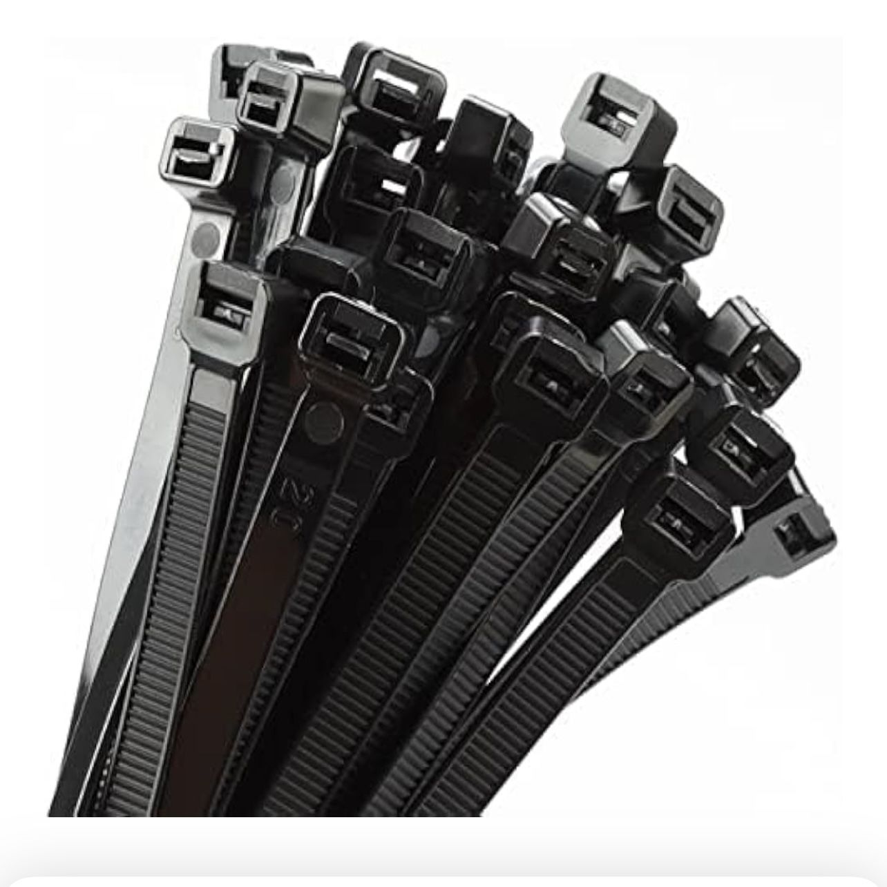 18 inch 300 pc zip ties