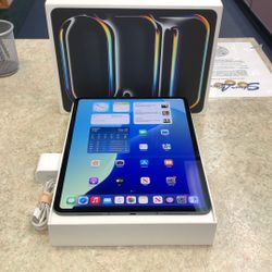 iPad Pro M4 Wifi+LTE(Unlocked) 256GB With Box And Charger