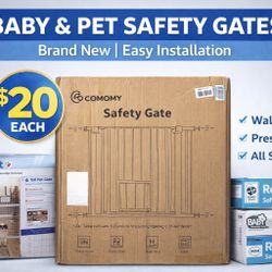 Baby and pet safety gates 