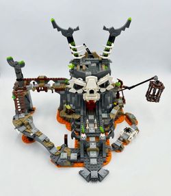 LEGO Ninjago Skull Sorcerer's Dungeons 71722 - No Minifigures Includes Manual