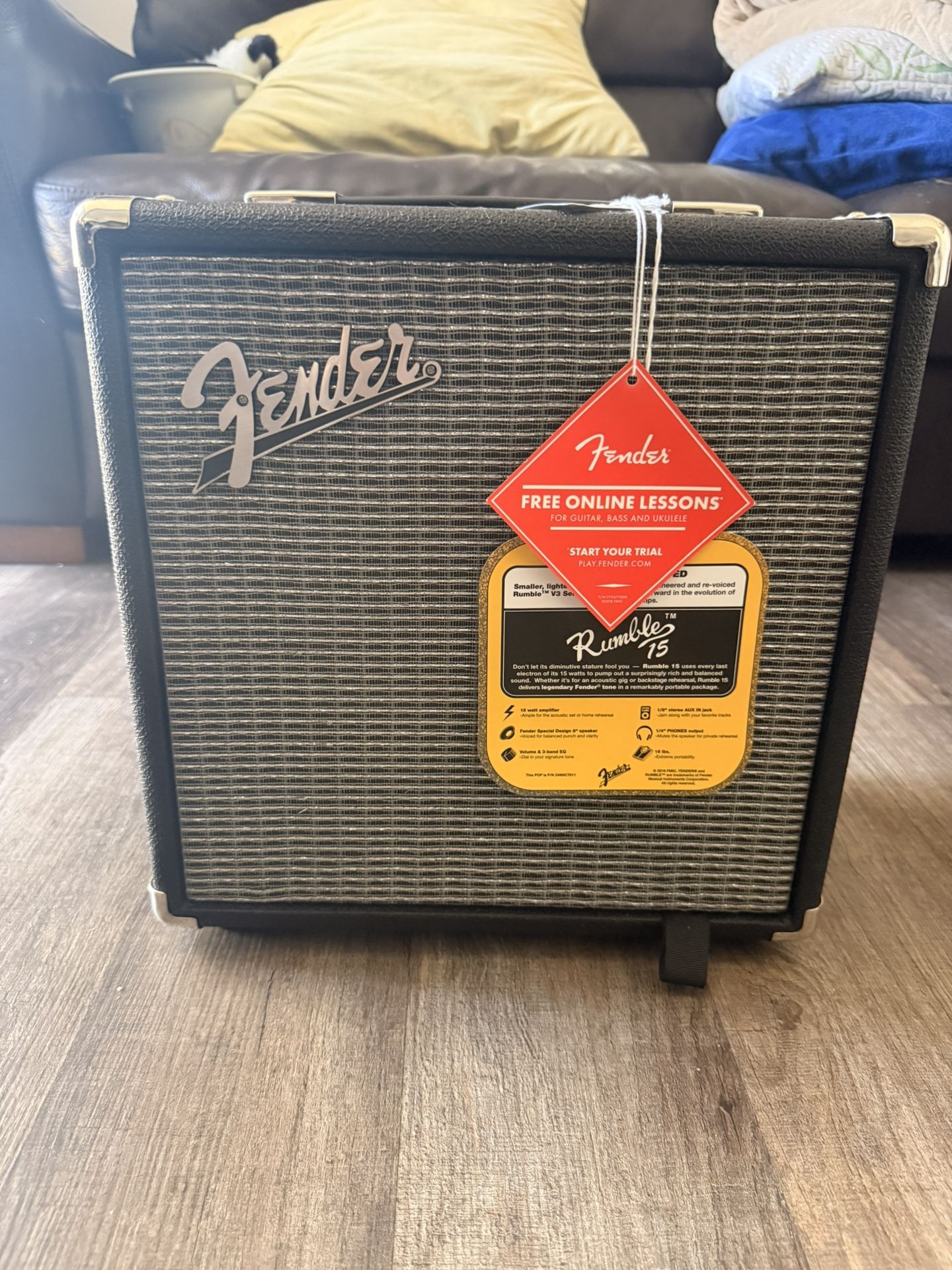 Fender Bass Amp Rumble 15 New