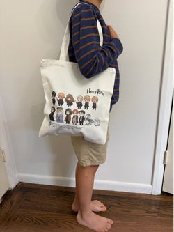 Harry Potter Canvas Tote Bag with Zipper. Pick Up in Millbrae