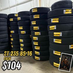 Trailer Tires St 235 85 16 $104 Each 