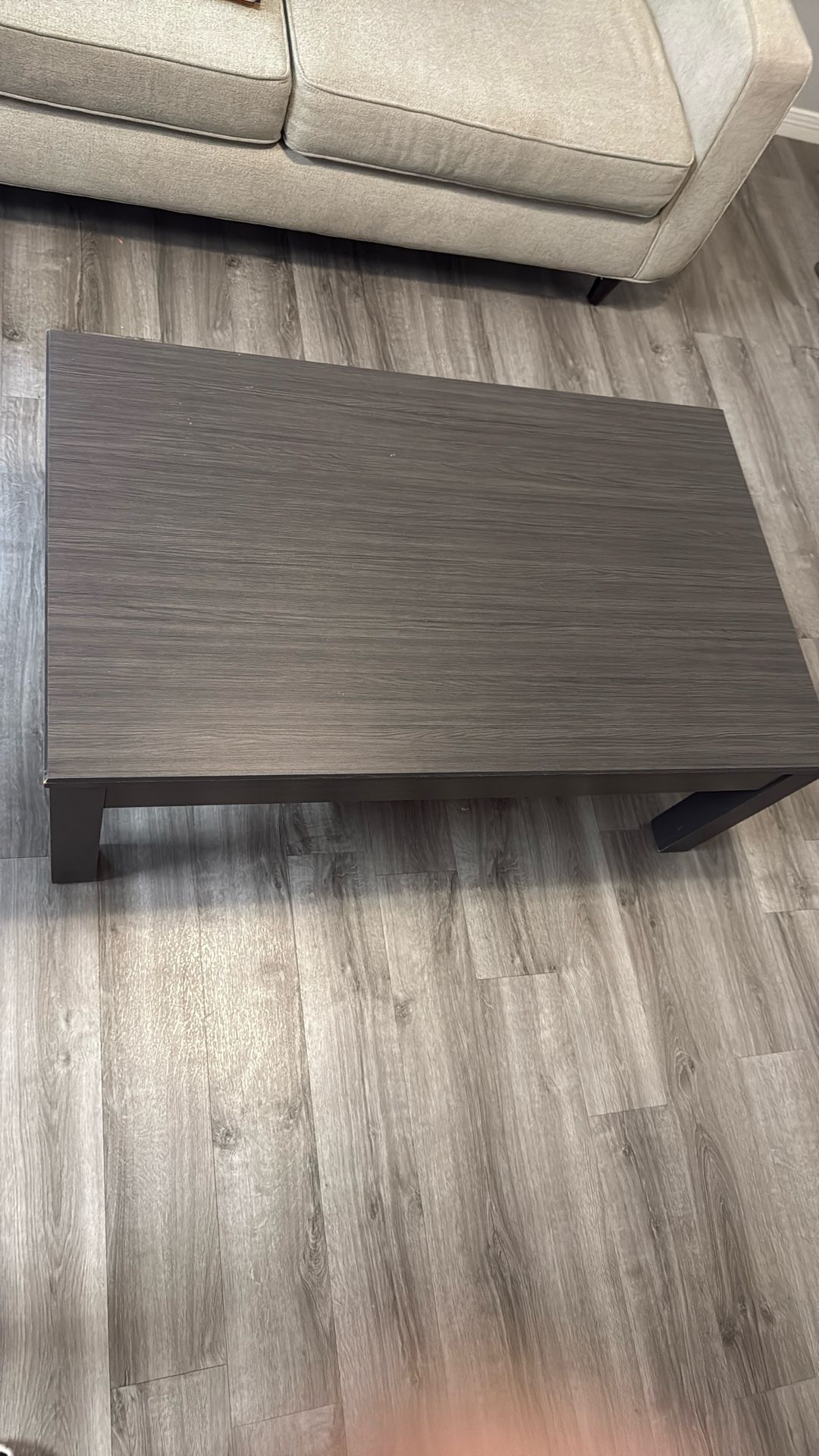 Center Table And End Table With Lamp For Sale