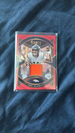 Troy Franklin Memorabilia Rookie Card
