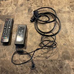 LG AC Power Supply And Remote