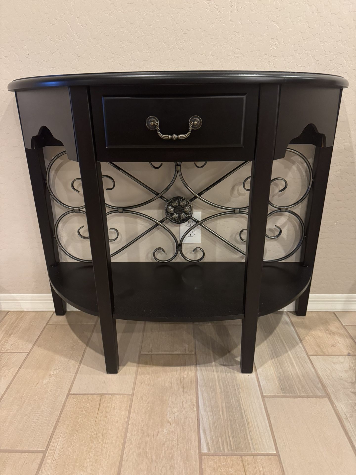 Black End Table