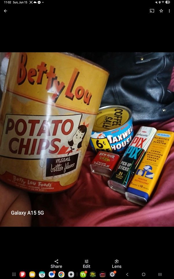 Vintage Grocery Items