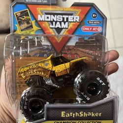 Monster Jam Earth Shaker Monster Truck 1:64 Diecast Exclusive Spin Master 🆕 2024