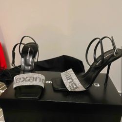 Alexander Wang Crystal Heels (Size 5 US)