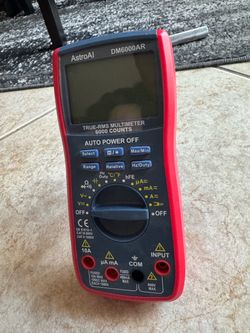 AstroAI DM6000AR Digital Multimeter