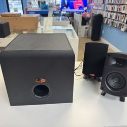 Klipsch ProMedia 2.1 THX Certified PC Desktop Computer Speaker System - Black