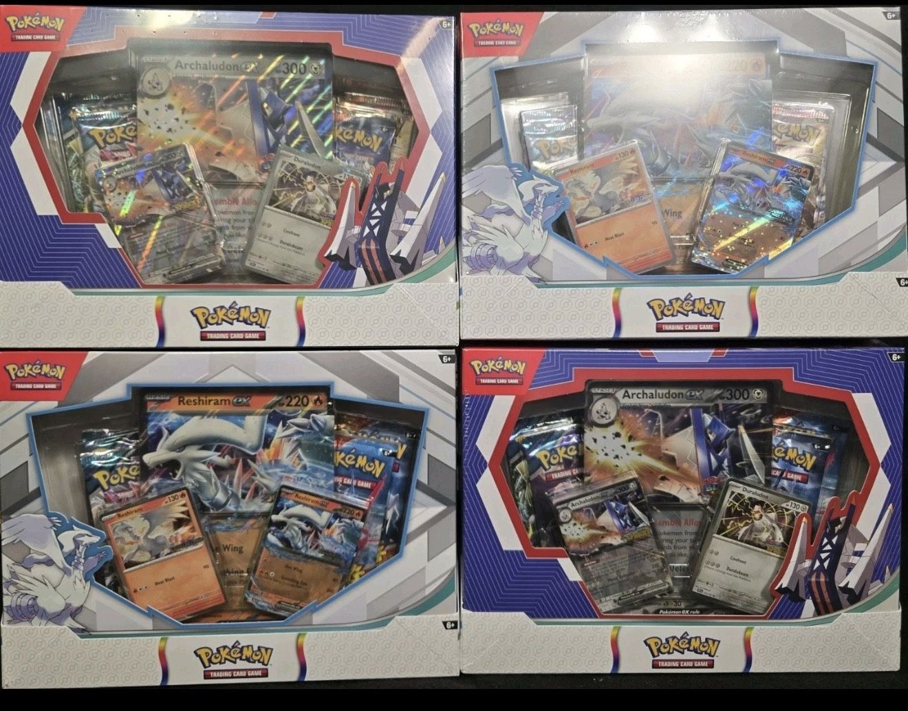 Pokémon Trading Card Game: Archaludon ex & Reshiram ex! Pokemon TCG