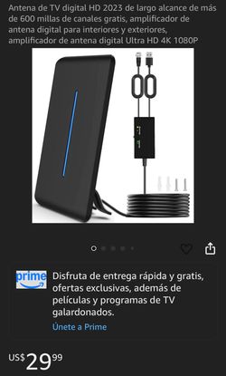 TV Antenna Free Channels/Antena De TV Digital HD