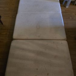 Folding cushion bed