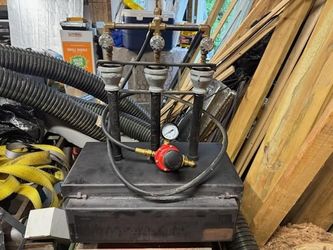 3-burner propane forge