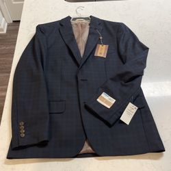 NEW HAGGAR MENS BLAZER 40R