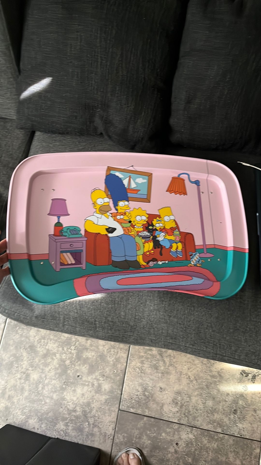 Simpsons Standing Tv Tray