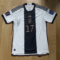 Germany FIFA World Cup 2022 Qatar Match Worn Jersey Vs Spain Julian Brandt Signed Rare