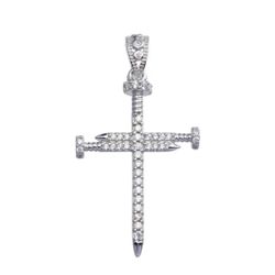 Diamond, Cross Pendant