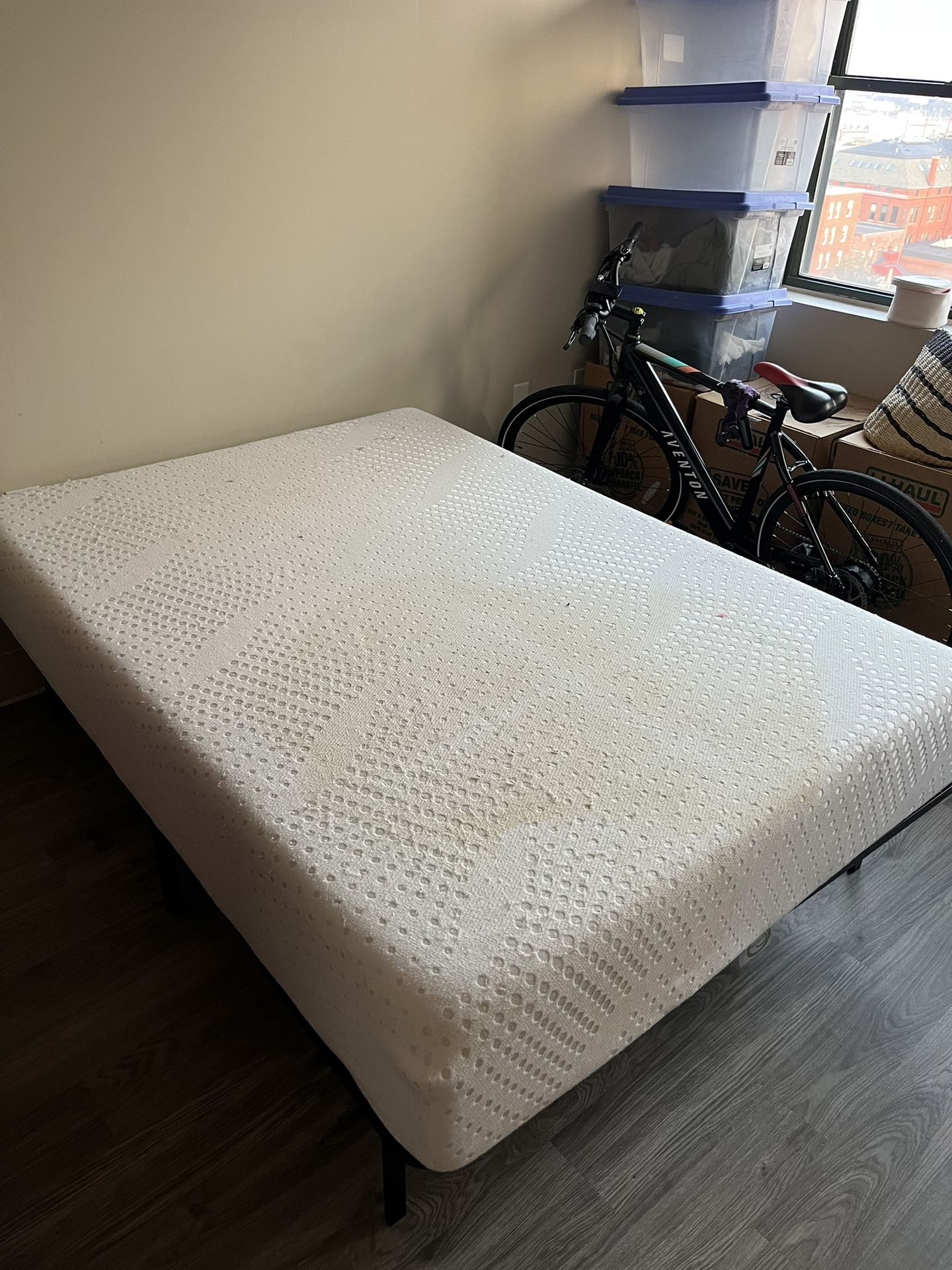 Full Mattress and frame