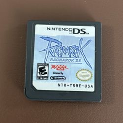Nintendo Ds Game Ragnarok