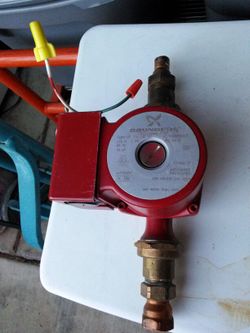 Recirculate Hot water pump