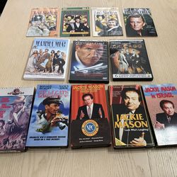 Assorted DVD"s and VHS