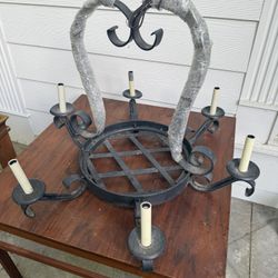 Cast Iron Custom Made chandelier