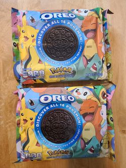 Vintage Two Packs Of OREOS POKÉMON Find A MEW!