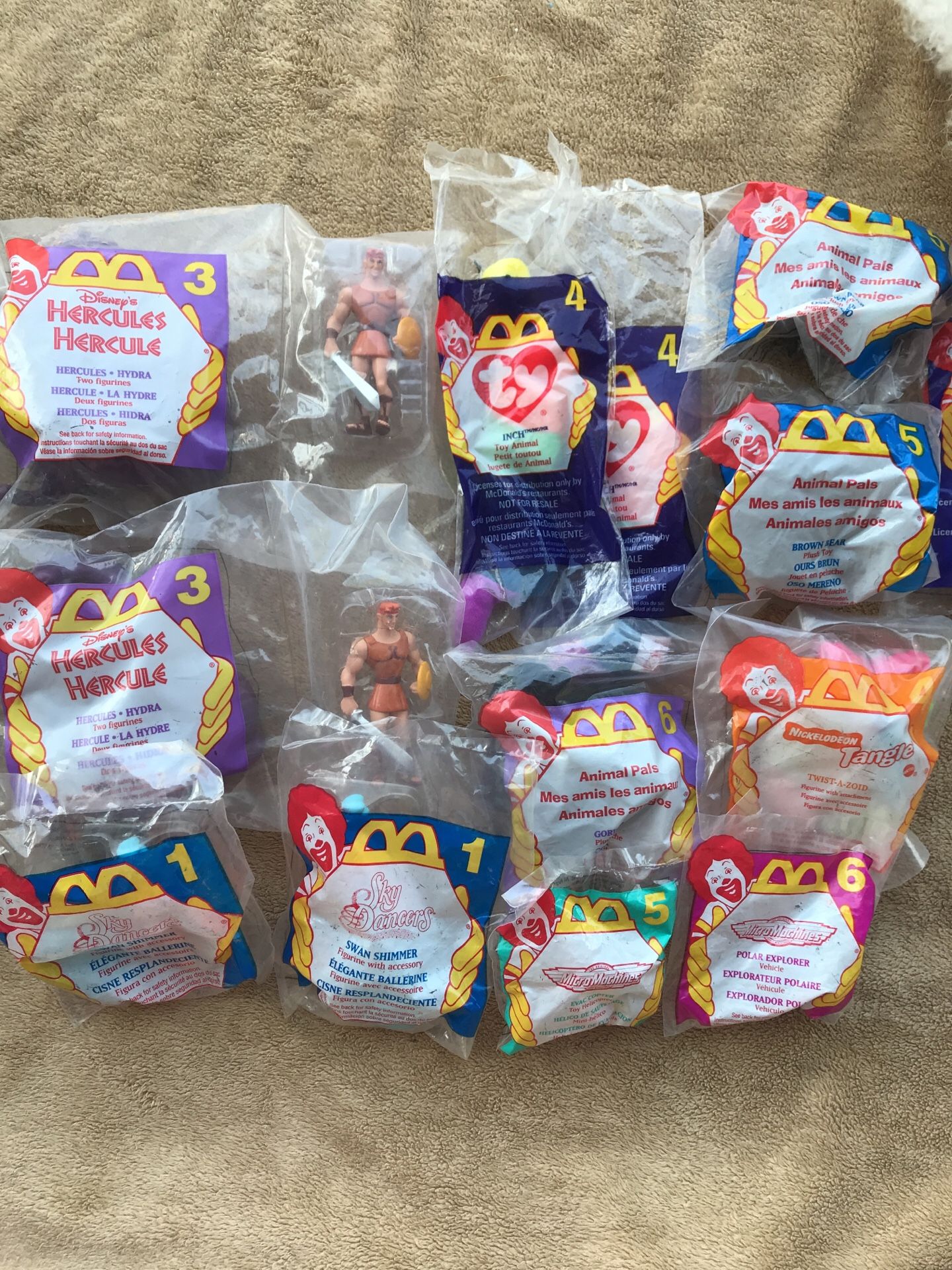 New McDonalds Happy Meal Toys