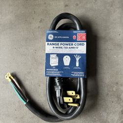 GE Range Power Cord 50A