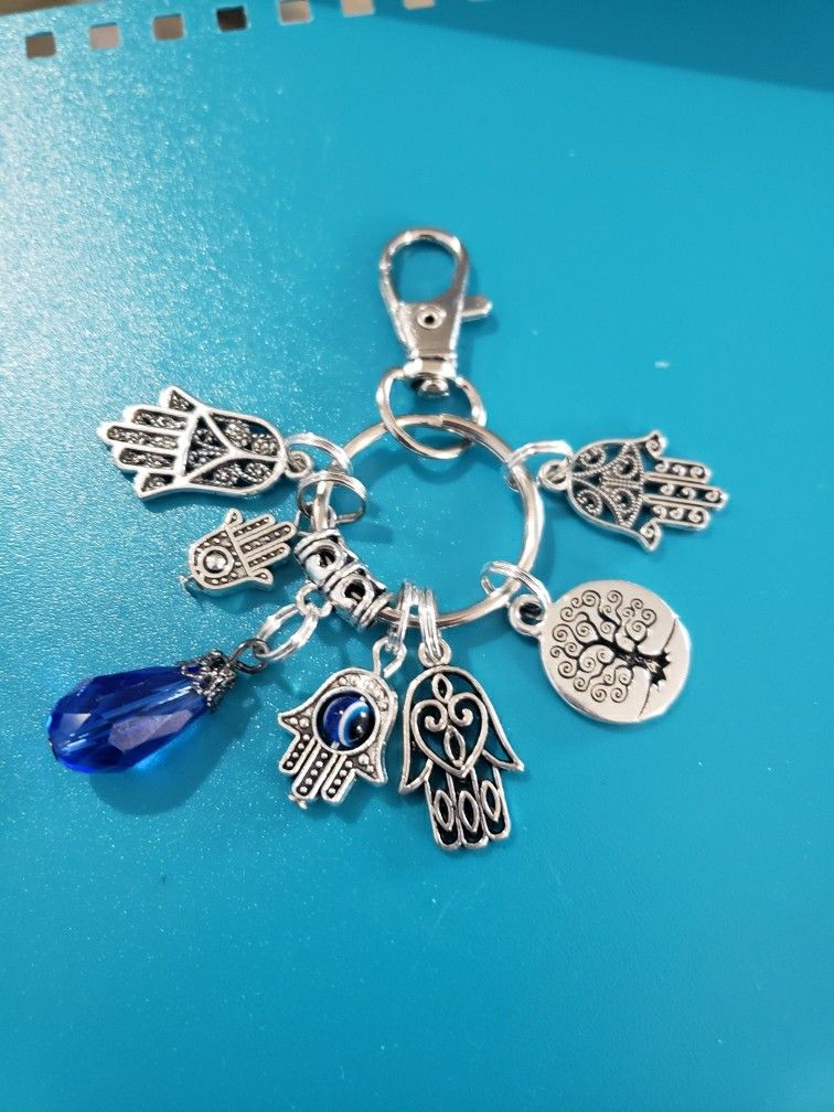 Hamsa Keyring/ Purse Charms