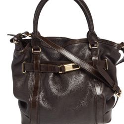 Burberry Golderton Brown Leather Tote Shoulder and Hand Bag. Perfect and excellent condition condition
