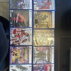 PS5 GAMES BRAND NEW 