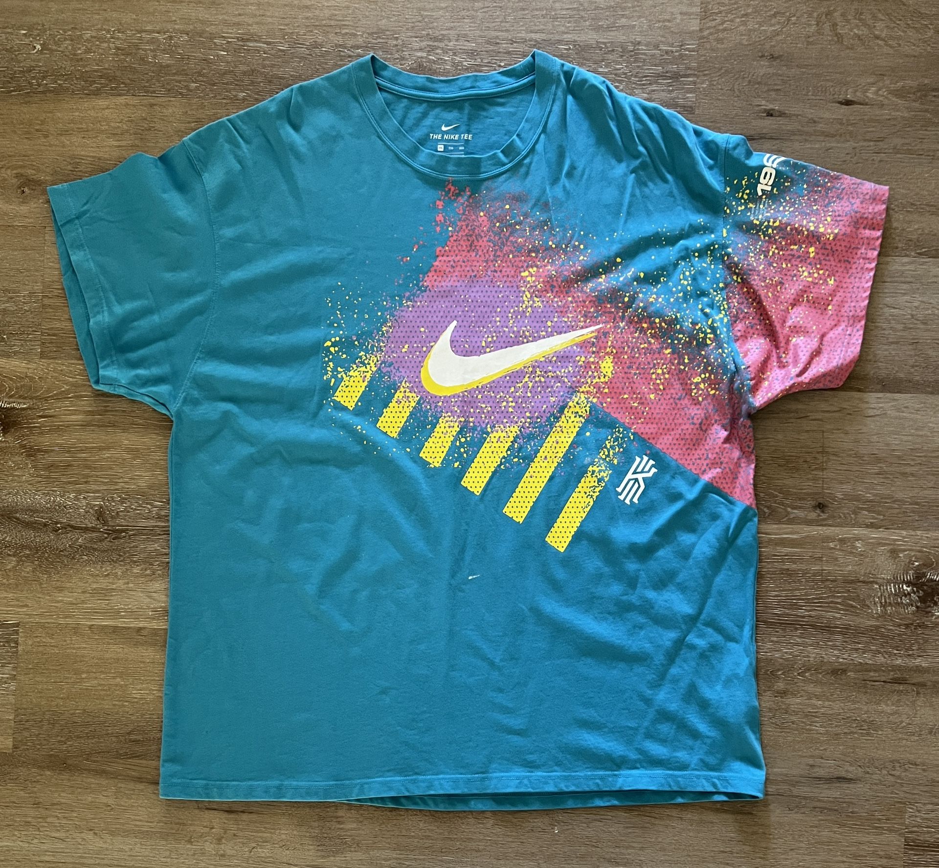 Nike Kyrie 90’s Basketball Graphic T-shirt Men’s Size 2XL CZ8994-434  
