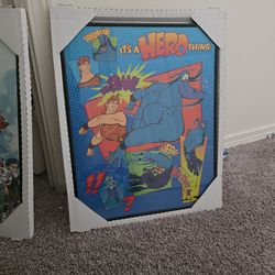 Old calicatura painting.