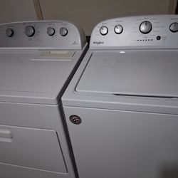 Whirlpool, Washer Machine And Electric Dryer, W/Warranty