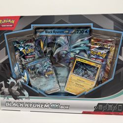 Pokemon TCG: Black Kyurem ex Box - 4 Packs, Promos