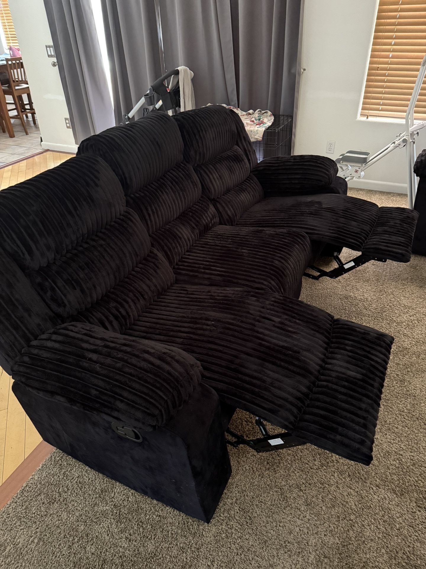 Black Recliner Couches For Sale