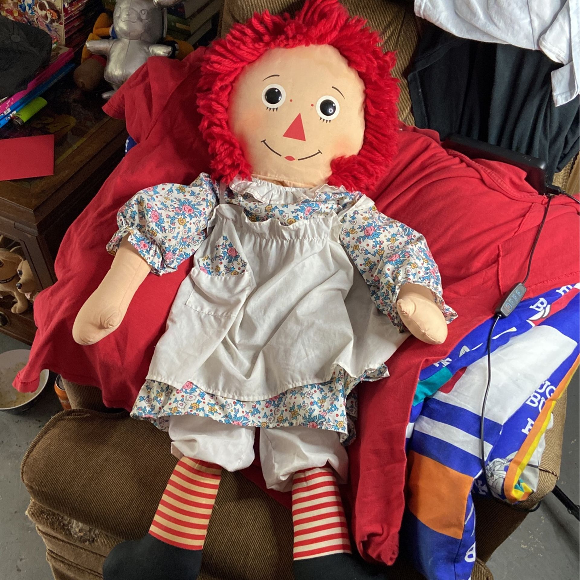 Vintage Raggedy Ann Doll (Annabelle)