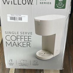 WILLOW Eco Series Single Serve Coffee Maker White