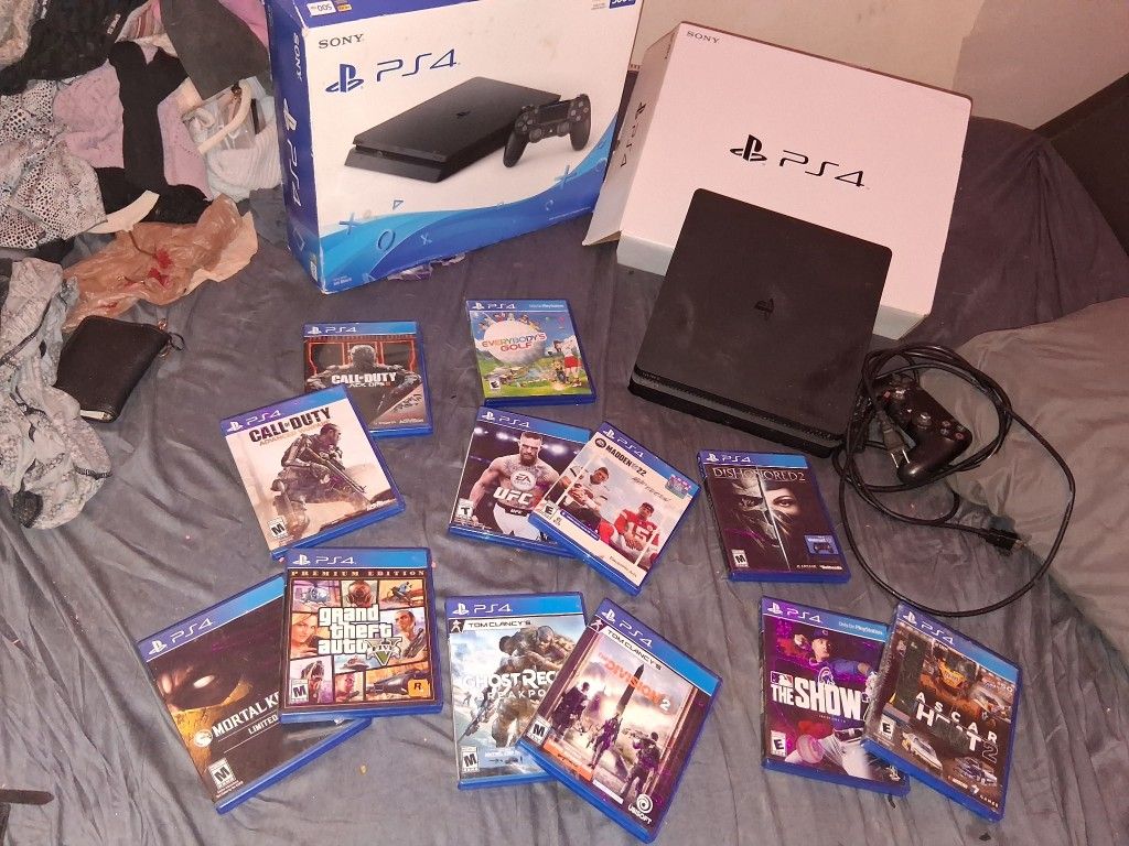 SONY PS4 with 12 Games