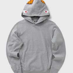 Bape WGM Pullover Hoodie Grey XXL