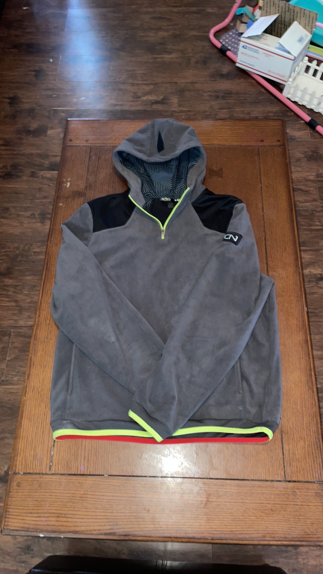 Under Armour gray Cam Newton 2013 edition hoodie jacket size XL