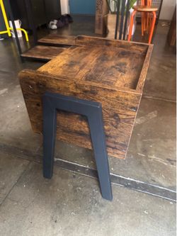 Industrial End Table / Nightstand