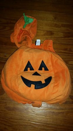 Pumpkin kids costume 12-24months