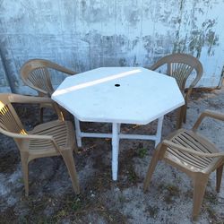 Table And Chairs 